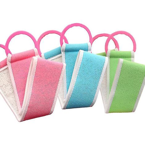 Lot de 3 serviettes de bain à longues bandes (1/3)