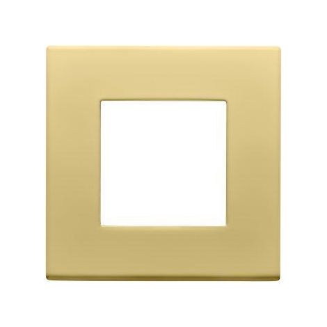 PLAQUE DAHLIA 1 POSTE CREME GEWISS GW35901AM
