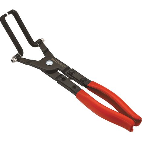 Pince connecteur de durite de carburant - Orientable - Multi angles - Ouverture maximale 160 mm - Manche gainé (1/5)