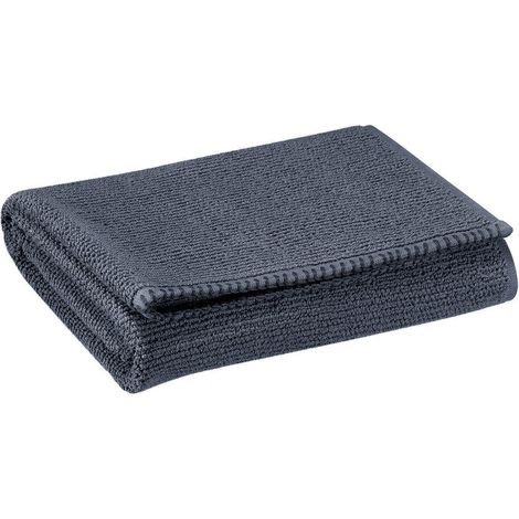 Serviette de Toilette Essuie-Mains 50 x 100 cm en Coton Éponge Grain de Riz Ombre - PANGIVO (1/3)