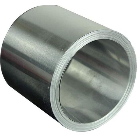 Feuille D'aluminium - Rouleau 2000 mm x 50 mm x 0,5 mm - Pour Travail Des Métaux Et Artisanat - 1 Pièce (1/5)