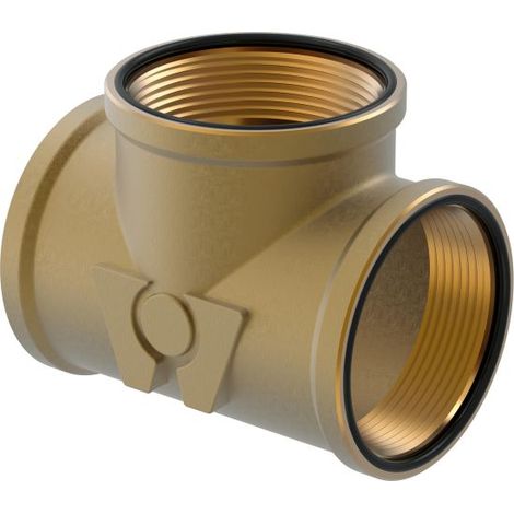Raccord en T Wipex 90+110 G3 IG, avec joints toriques