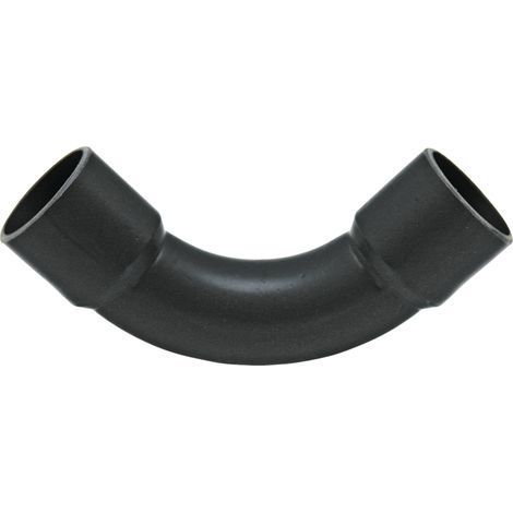 Codo angular de PVC-U de 90 grados, DN 110, 12,5 bar, diámetro interno, línea de goteo de 125 mm (1/2)