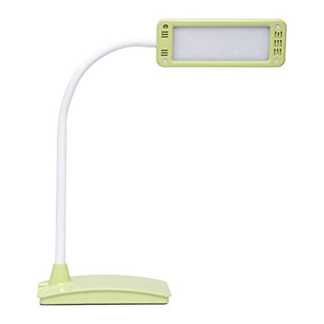 Lampada da tavolo a LED MAULpearly COLour vario, dimmerabile, altezza 36 cm, braccio flessibile, con piedistallo incluso, colore: verde lime (1/4)