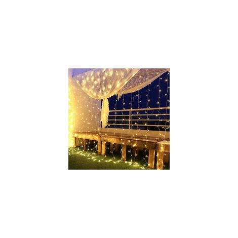 x 3 m LED-Lichterkette, 600 LEDs, Netzbeleuchtung, IP44 wasserdicht, Niederspannung 31 V, 8 Modi, Lichterkette für den Innenbereich, Weihnachten, Kinderzimmer, Außenbereich, Partys, Hochzeiten (1/5)