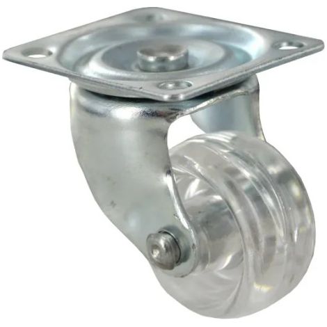 Eco-Drill-Rolle D. 48 mm transparent mit Drehteller
