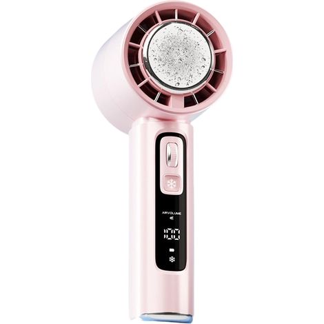 1 Ventilateur portable, Moteur sans balais, Vitesse réglable 1-100, Affichage numérique, Rechargeable, pour Voyage et Extérieur (1/5)