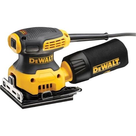 DEWALT | Levigatrice orbitale 1/4 foglio 230W | Kit composto da 1 x DWE6411 con scarpa per persiane CON4011 (1/5)