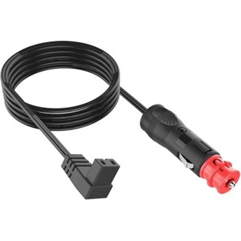 1 Cable de Charge 2M, Tension 12V-24V, Connecteur Allume-cigare, Pour Réfrigérateur Voiture (1/5)