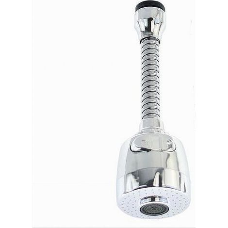 TRADE SHOP - Rompigetto Flessibile Girevole Ugello Cucina Per Lavello Rubinetto 17.5 Cm 87174 - (1/4)