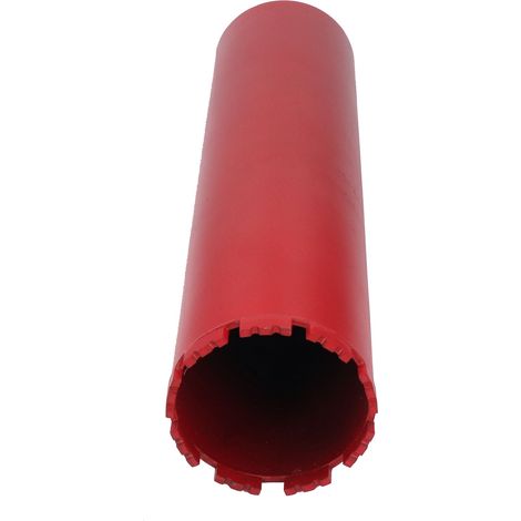 Foret carotte diamant 102mm x 450mm, perceuse béton double usage sec humide, outil carottage professionnel (1/5)