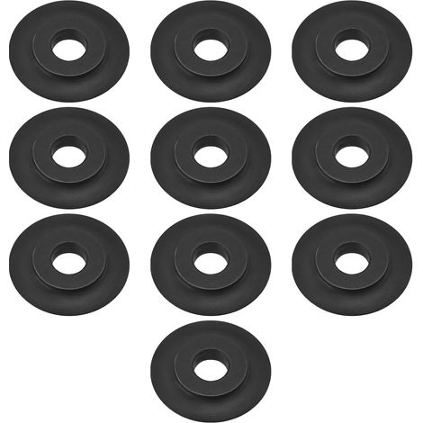 Lot de 10 Lames de Rechange pour Coupe-tubes en Cuivre 18 X3X5Mm pour Coupe-tubes 3-28 Mm 3-35 Mm 4-28 Mm 5-50 Mm Noir