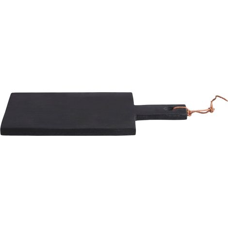 Premier Housewares Extra Small Paddle Board Ideal For Serving Appetizers Contemporary Rustic Paddle Serving Board / Black Chopping / Cutting Boards 19 x 2 x 36 (1/5)