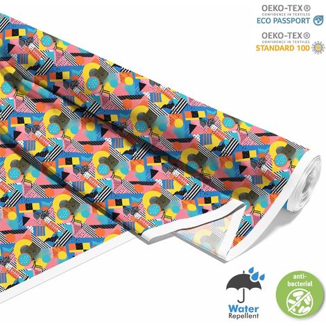 Outdoor-Dekostoffe Oxford - Motiv Geometrisch I DX3139 (1/5)
