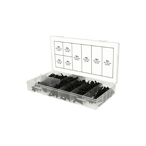KS Tools  Assortimento viti maschianti a testa svasata  750