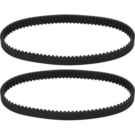Ersatz-Gummiriemen 1611129, 2er-Pack für Bissell ProHeat 2X Revolution Pet Pro Staubsauger, kompatibles Ersatzteil, Motorriemen (1/5)