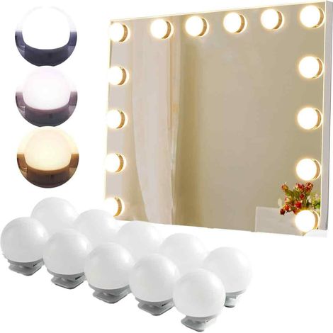 Kit d'ampoules LED pour miroir de maquillage et lampe murale pour coiffeuse (1/5)