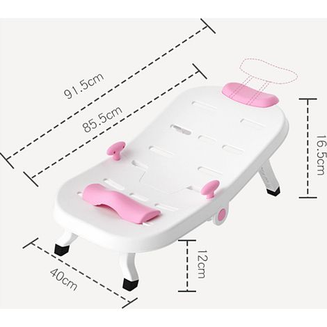 Fauteuil de shampoing inclinable pliable et réglable pour enfants (1/5)
