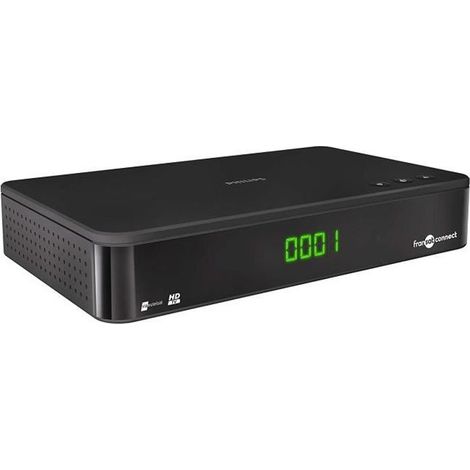 PHILIPS - Récepteur satellite HD FRANSAT CONNECT DSR3331F - Noir