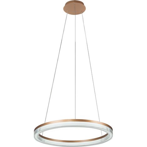Lampada a sospensione moderna oro Ø60 LED 40W CCT Midway (1/5)