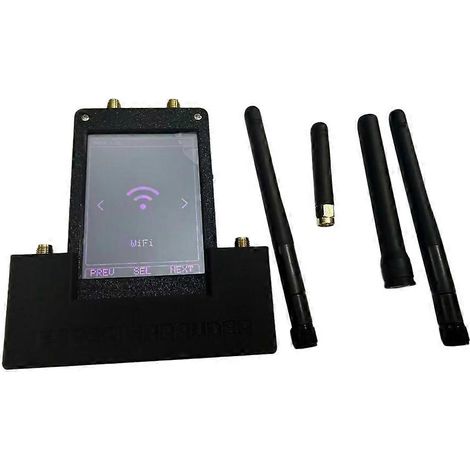 ESP32-C5 Entwicklungsboard Marauder Mar-X-Auder Gerät, 4 in 1, Bluetooth, 5G Wi-Fi, Sub-GHz, GPS, integrierter Akku