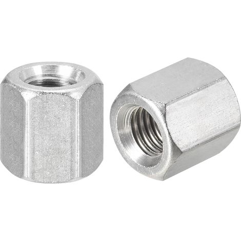 2pcs M12 x 1,75 -Pas 20 mm Longueur Raccord Écrous Hex Tige (1/5)