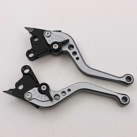 Convient aux motos Aprilia FALCO, réglage modifié, freins, klaxon, embrayage, guidon SL1000 (gris court, 1 paire) (1/5)