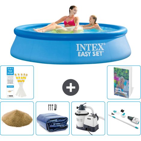 Easy Set Pool Rund - 244x61 cm - 7-teilig S89 (1/5)