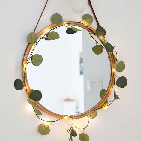 Eucalyptus Rattan String Lights, Christmas Decoration, LED Vine String Lights for Garden, Yard, Home, Patio, Wedding Party DecorationUSB(5m, 50 bulbs) (1/5)