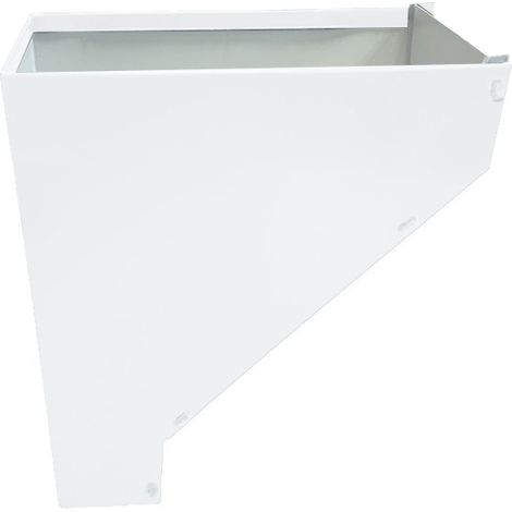 Cuvette de branchement alu pour descente 60x80 rectangulaire - B3 - ALUHOME