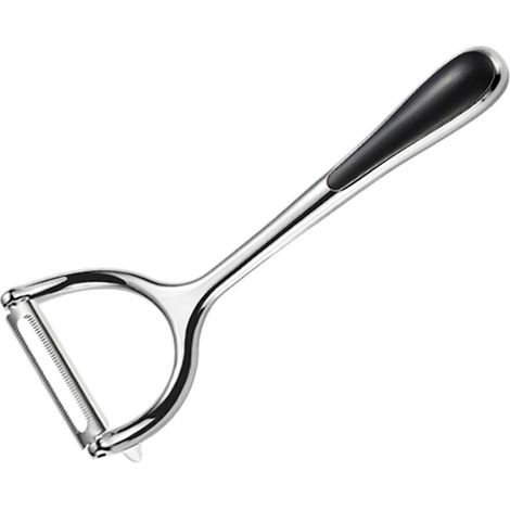 Pelador de verduras premium de acero inoxidable - Pelador de patatas - Pelador de verduras para la cocina, estilo 1 (1/5)
