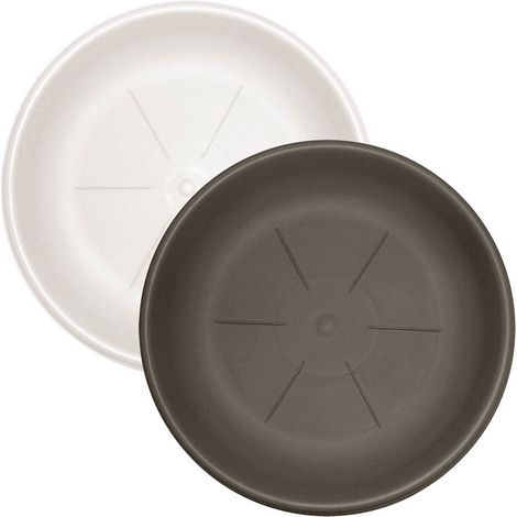1PZ SOTTOVASO ø 35 per vaso ø 40 - bianco