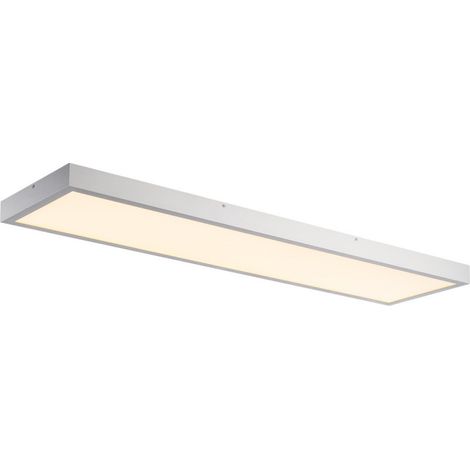 Gris PANEL plafonnier en saillie LED 45W 3000K 1200x300mm - SLV - 1001508 (1/3)