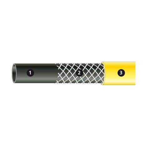 Tuyau d'arrosage Tubi'Dro - Ribimex - 20m Ø15 - Jaune (1/2)