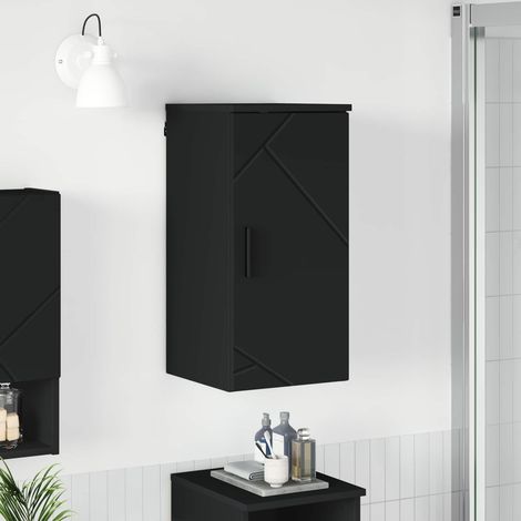 Teenpull – Badezimmerschrank Schwarz 30 x 31,5 x 61 cm (1/5)