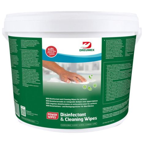 Lingettes désinfectantes Box a 800 lingettes 2 x 800 wipes (Par 2)