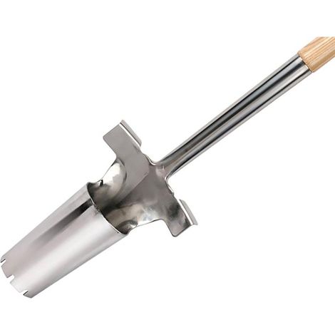Kent & Stowe 70100145 Stainless Steel Long Handled Bulb Planter FSC K/S70100145