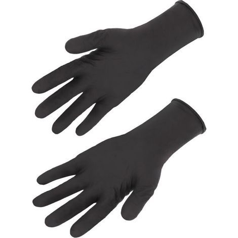 SINGER - Gant nitrile AQL 1,5 - Taille XL - Boîte de 100 gants - AUU5000XL - Ce produit de marque Singer est neuf. (1/2)