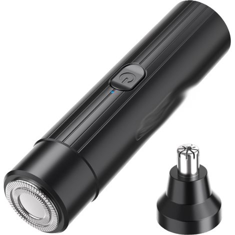 6D Tragbarer Taschenrasierer für Herren, USB-aufladbar, schwimmender Rasierer, Mini-Elektrorasierer fürs Auto (1/3)