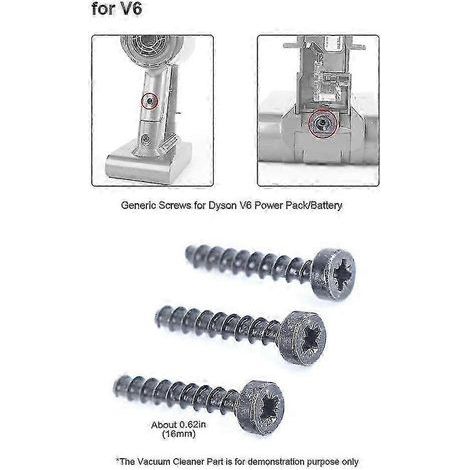 Vis universelles pour aspirateur V6 V7 V8 V10 V11, pack/batterie Sv09 Sv10 Sv11 Sv12 Sv14, édition A 0618 (1/4)