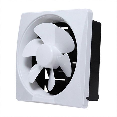 Ventilateur d'extraction, ventilateur d'extraction à volets à haut débit de 8 pouces, solution de ventilation pour serres, abris de jardin, poulaillers, niches pour animaux (1/5)