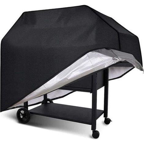XXL rechteckige Grillabdeckung 150x100x125 cm aus 210D Oxford-Gewebe – wasserdicht, staubabweisend, UV-beständig und alterungsgeschü