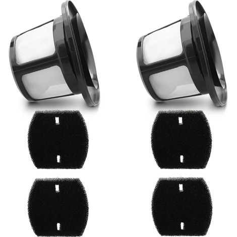 Adatto per la confezione da 2 filtri di ricambio riutilizzabili 3061 3079 2286 3190 3191 per aspirapolvere portatili senza fili Bissell Featherweight XRT, per filtri Bissell Adapt Ion Pet 2-in-1 e Pow