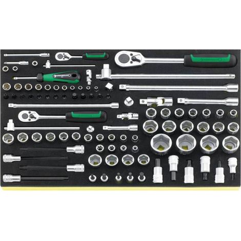 [GEBRAUCHT] B-Ware Stahlwille Werkzeugset TCS 40/456/52/78/19 97-teilig mit Koffer Schlüssel (1/2)
