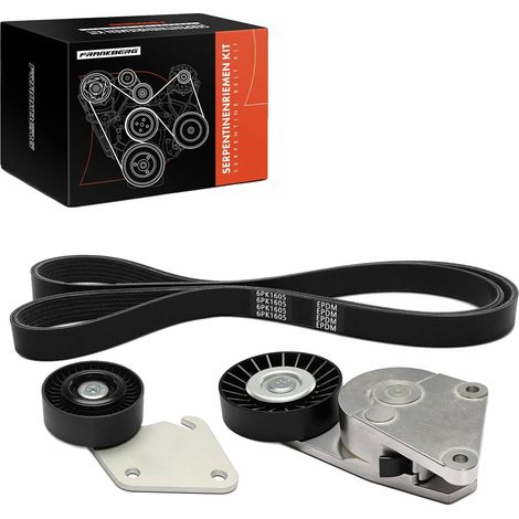 Kit cinghia di distribuzione, in gomma di alta qualità, lunga 1 metro, compatibile con auto compatte e di medie dimensioni, progettata per un utilizzo prolungato. (1/5)