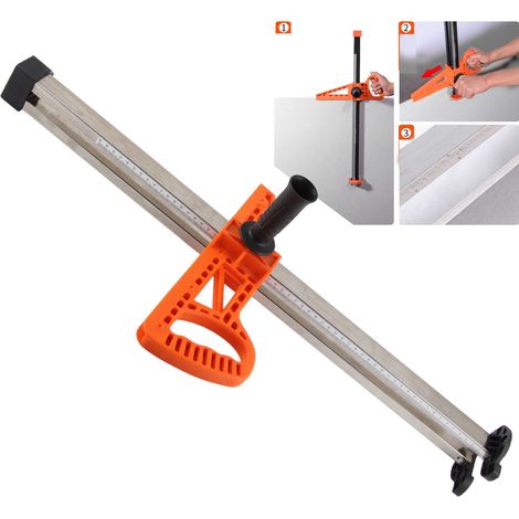 Outil de découpe de plaques de plâtre, manuel, haute précision, portable, orange. (1/5)
