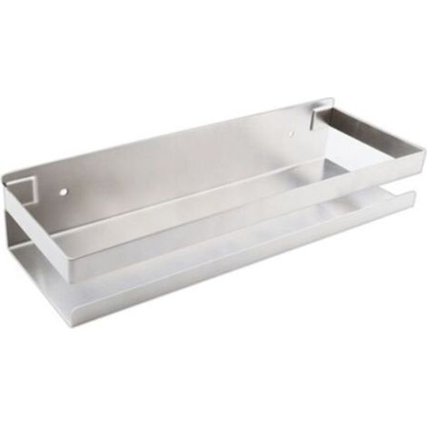 30cm Edelstahl ohne Bohren Silber, Küchendesign-Regal, universell für Bad und Küche (1/4)