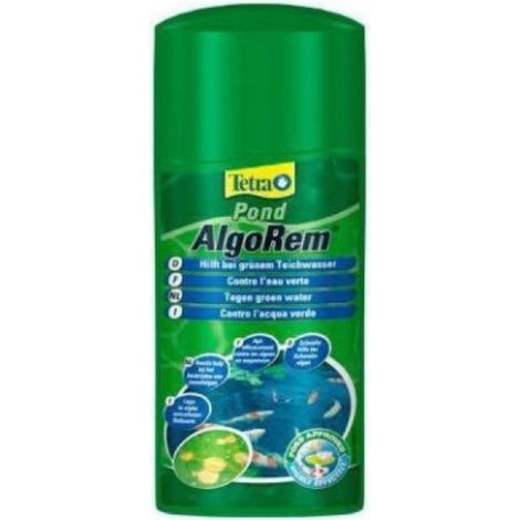 TETRA POND ALGOREM tratamiento contra el agua verde en acuarios -