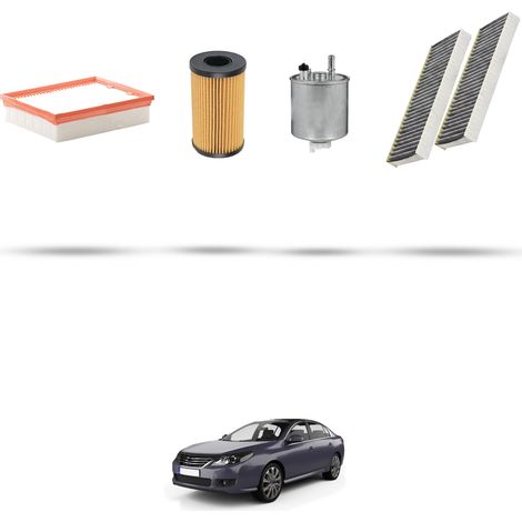 Kit tagliando 4 filtri compatibile con Renault Latitude 2.0 dci 110kw dal 2011 (1/5)