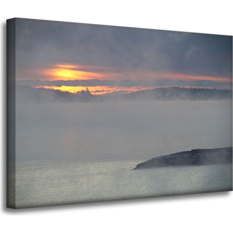Leinwanddruck „Natur Sonnenuntergang“, 70 x 50 cm